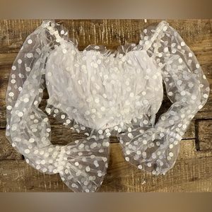 Baby Bye Bye Top in White
MAJORELLE